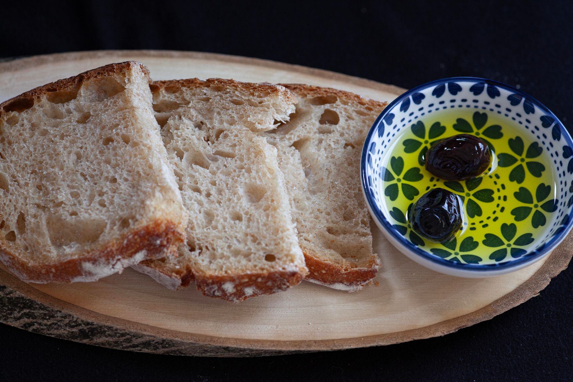 Plate of Mediterranean local cuisine